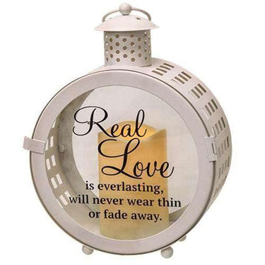 White Round Love Lantern, 2 Asstd. - The Fox Decor